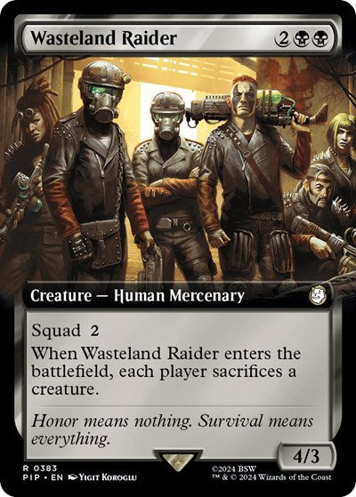 Wasteland Raider (Extended Art) - Universes Beyond: Fallout - 383 - Normal