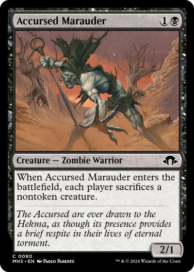 Accursed Marauder - Modern Horizons 3 - 80