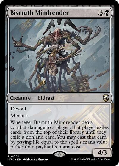 Bismuth Mindrender (Ripple Foil) - Commander: Modern Horizons 3 - 51