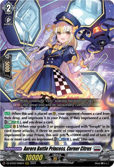 Aurora Battle Princess, Corner Citrus (RRR)