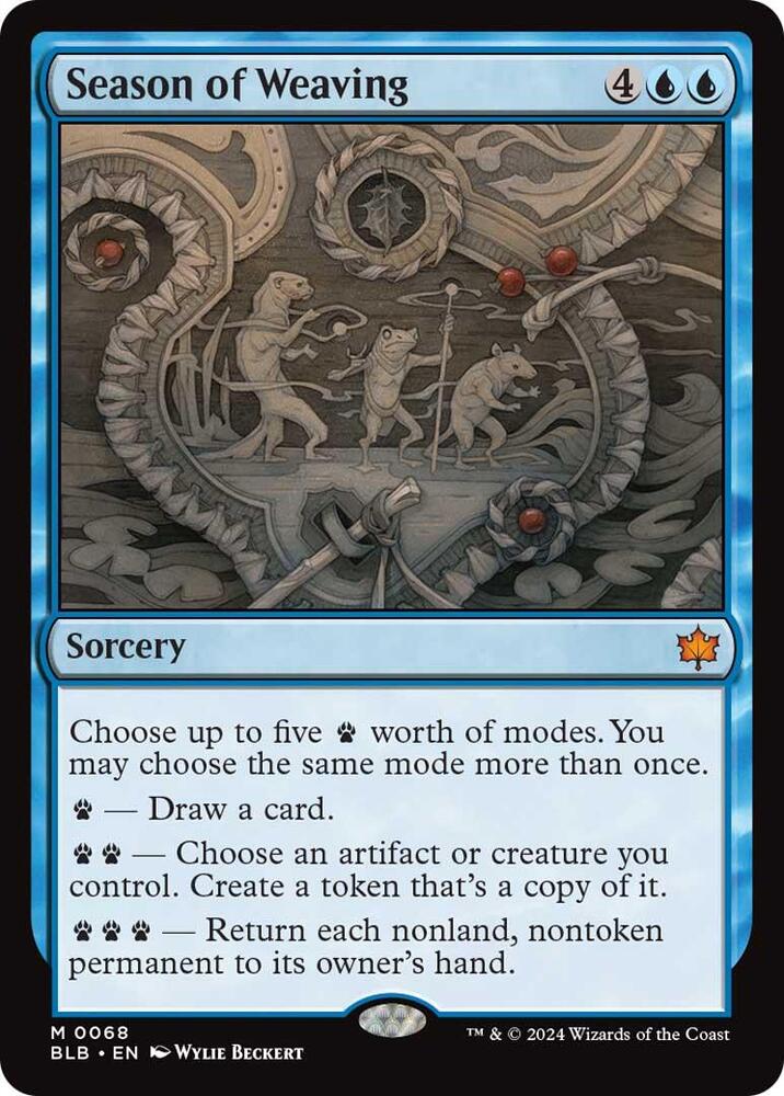 Season of Weaving - Bloomburrow - 68 - Foil