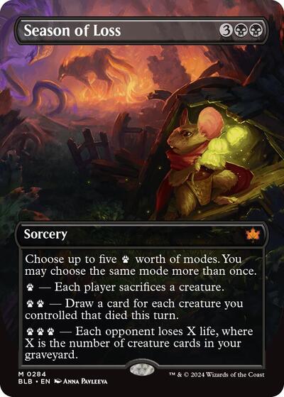 Season of Loss (Borderless) - Bloomburrow - 284