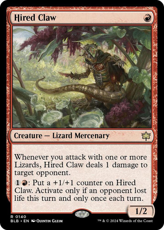 Hired Claw - Bloomburrow - 140 - Normal