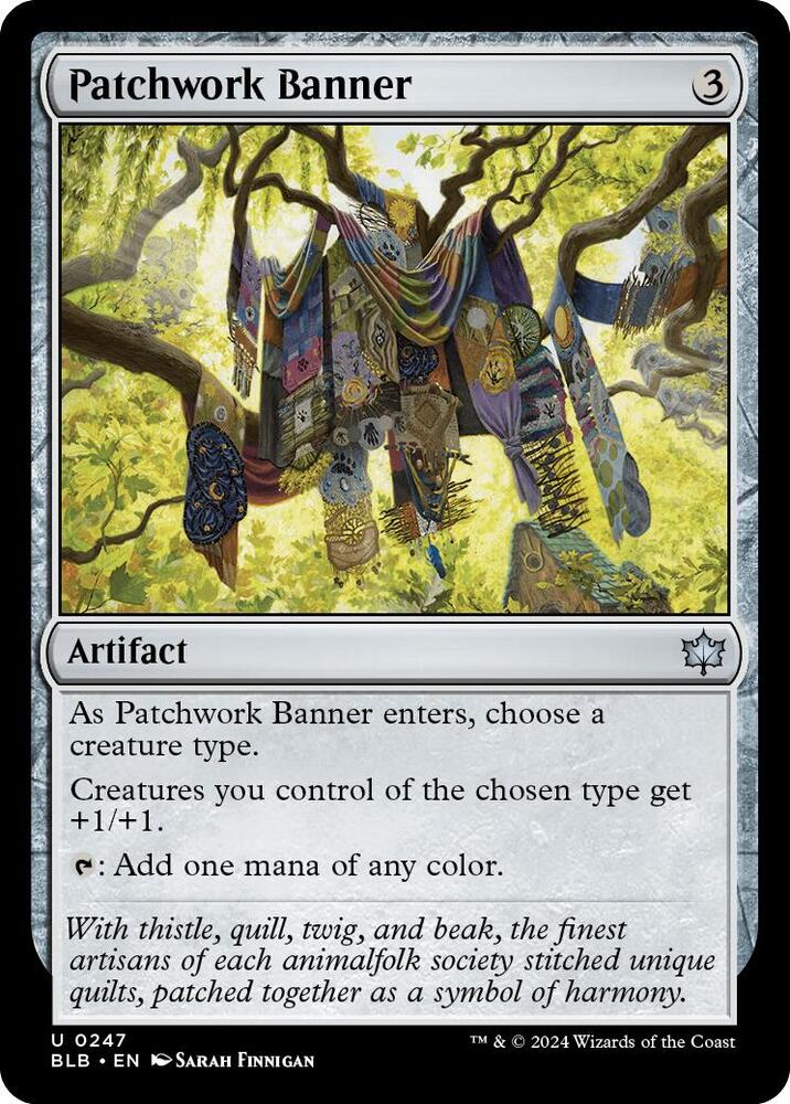 Patchwork Banner - Bloomburrow - 247 - Normal