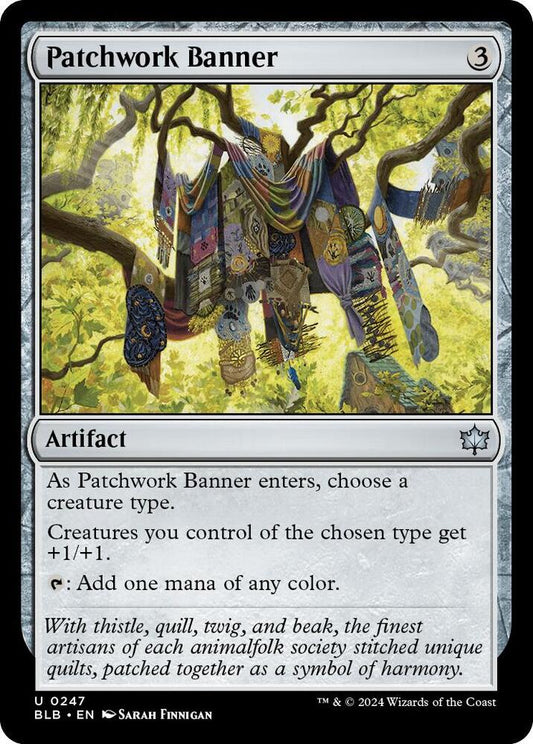 Patchwork Banner - Bloomburrow - 247 - Normal