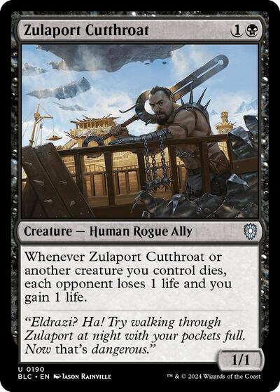 Zulaport Cutthroat - Commander: Bloomburrow - 190 - Normal