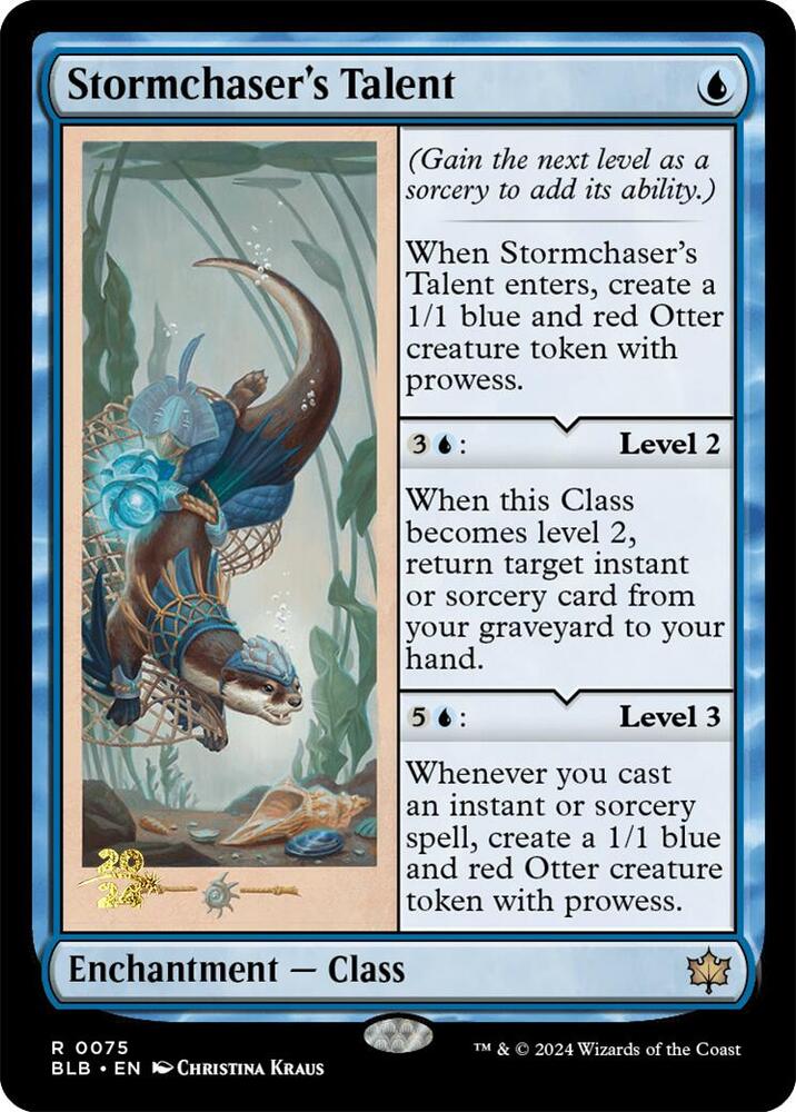 Stormchaser's Talent - Prerelease Cards - 75 - Foil