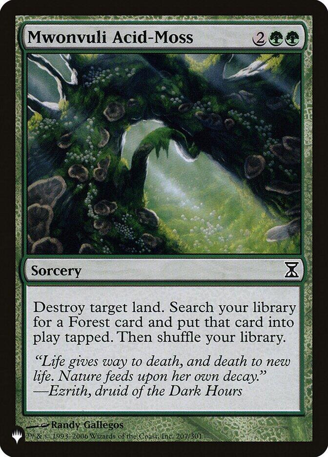 Mwonvuli Acid-Moss - The List Reprints - 207/301 - Normal