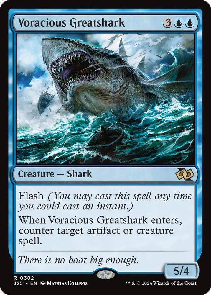 Voracious Greatshark - Foundations Jumpstart - 382 - Normal