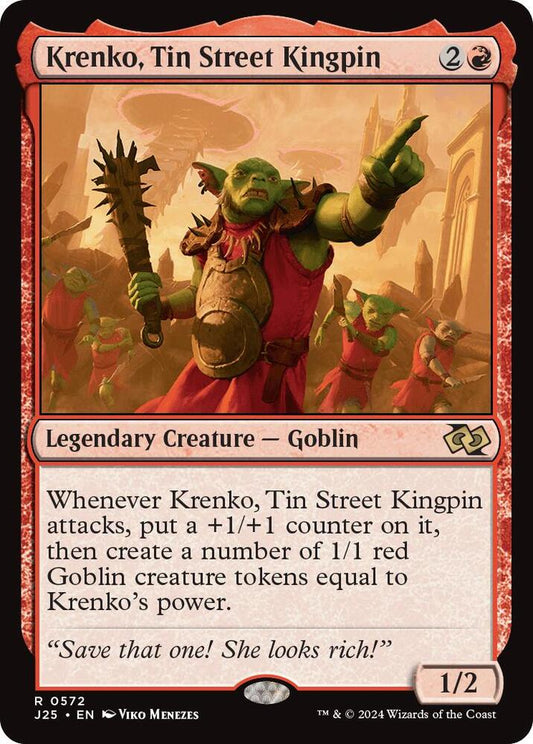 Krenko, Tin Street Kingpin - Foundations Jumpstart - 572 - Normal
