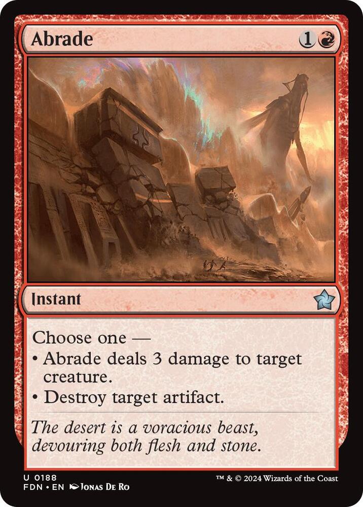 Abrade - Foundations - 188 - Normal