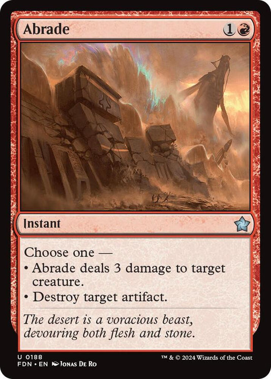 Abrade - Foundations - 188 - Normal