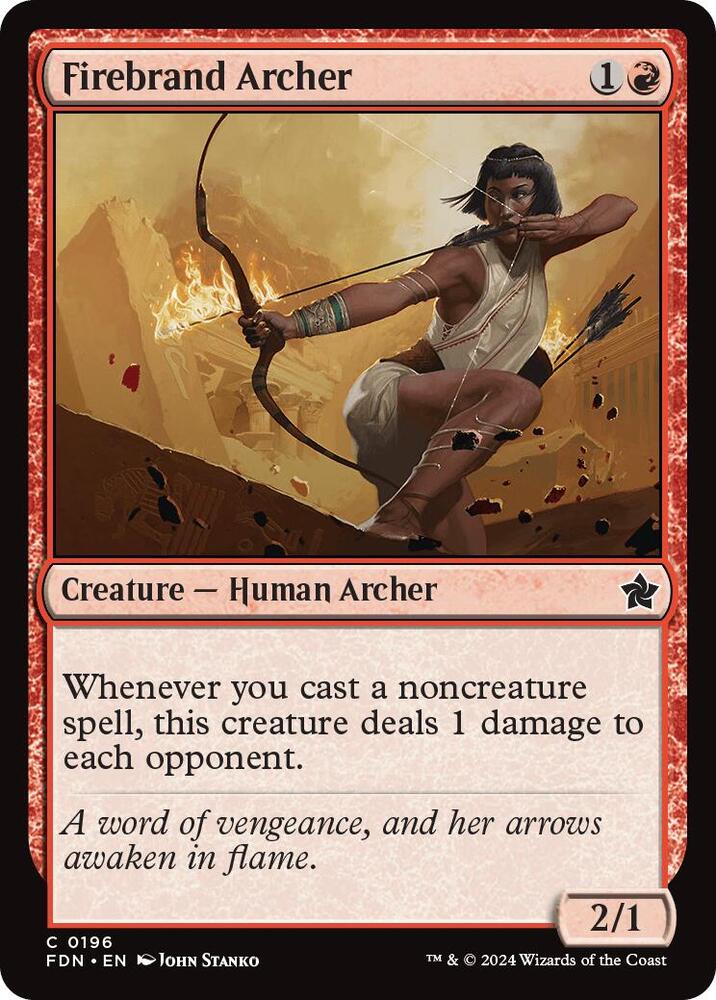 Firebrand Archer - Foundations - 196 - Normal