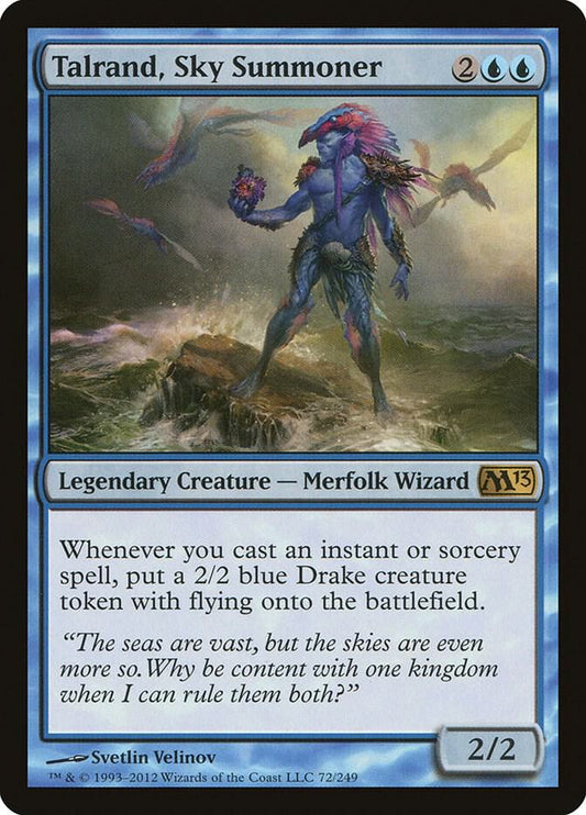 Talrand, Sky Summoner - Magic 2013 (M13) - 72 - Normal