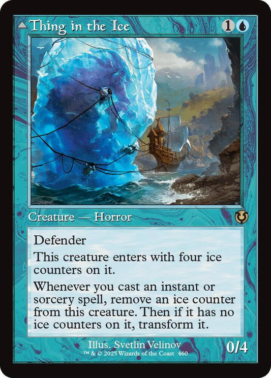 Thing in the Ice (Retro Frame) - Innistrad Remastered - 460 - Normal
