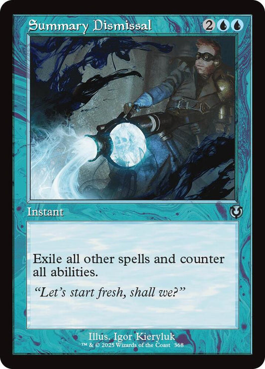 Summary Dismissal (Retro Frame) - Innistrad Remastered - 368 - Normal