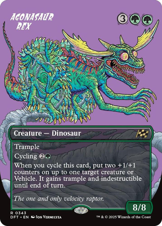 Agonasaur Rex (Borderless) - Aetherdrift - 343 - Normal