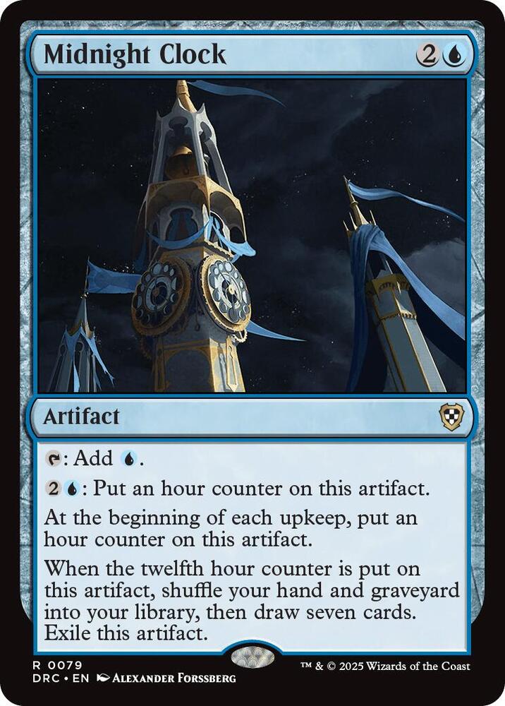 Midnight Clock - Commander: Aetherdrift - 79 - Normal