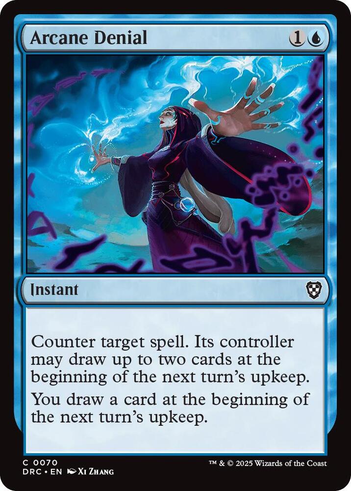 Arcane Denial - Commander: Aetherdrift - 70 - Normal