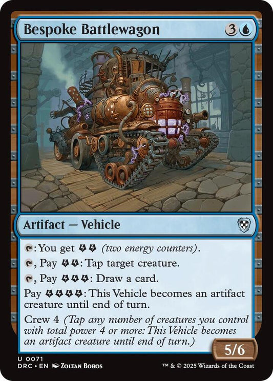 Bespoke Battlewagon - Commander: Aetherdrift - 71 - Normal