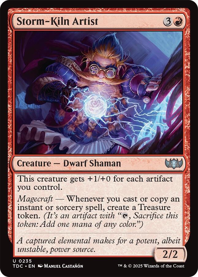 Storm-Kiln Artist - Commander: Tarkir: Dragonstorm - 235 - Normal