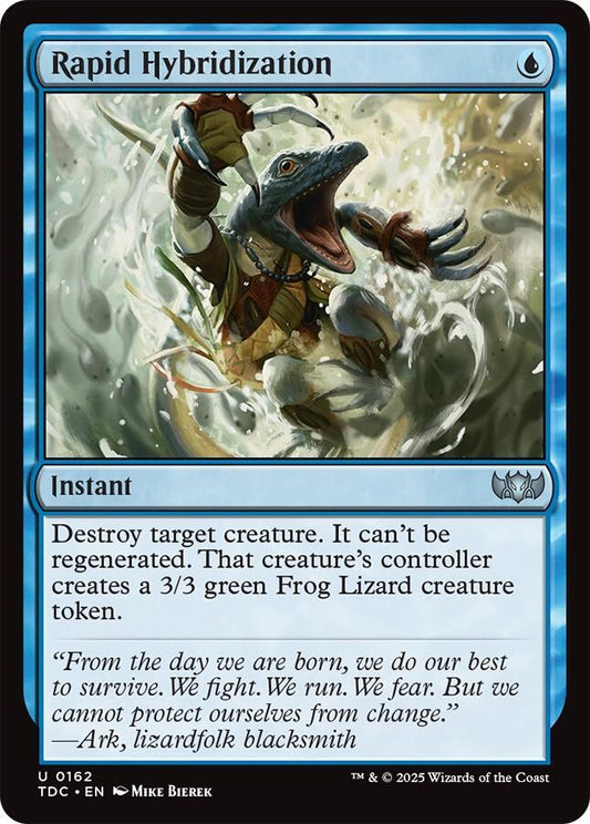 Rapid Hybridization - Commander: Tarkir: Dragonstorm - 162 - Normal