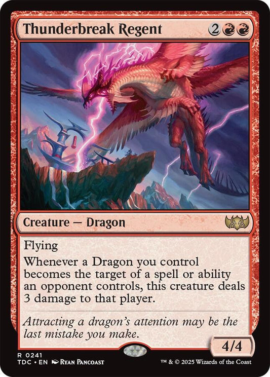 Thunderbreak Regent - Commander: Tarkir: Dragonstorm - 241 - Normal