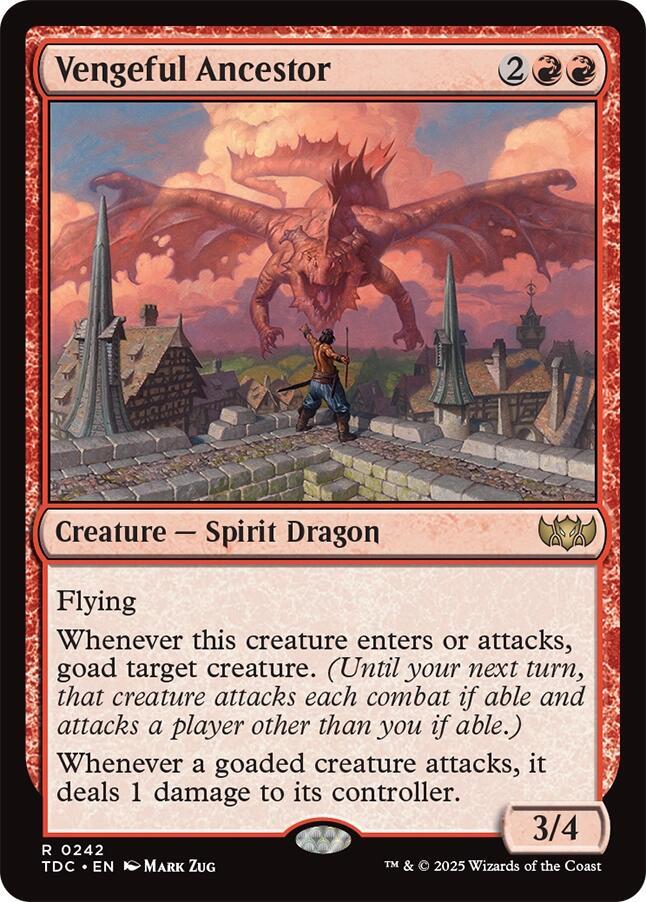 Vengeful Ancestor - Commander: Tarkir: Dragonstorm - 242 - Normal