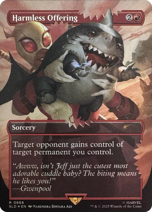 Harmless Offering (Rainbow Foil) - Secret Lair Drop Series - 868 - Foil