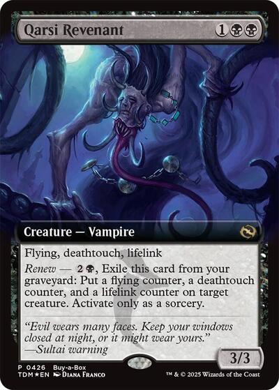 Qarsi Revenant (Extended Art) - Buy-A-Box Promos - 426