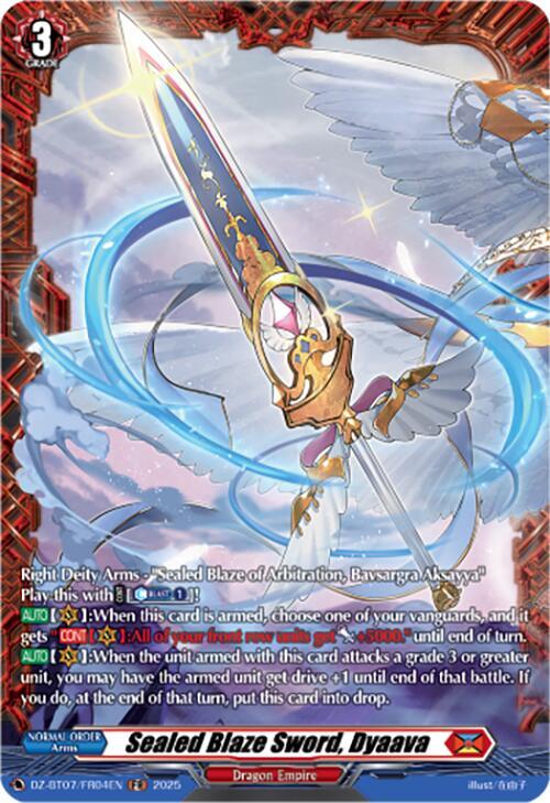 Sealed Blaze Sword, Dyaava (FR)