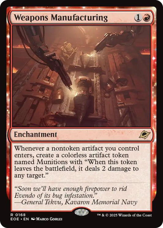 Weapons Manufacturing - Edge of Eternities - 168 - Normal