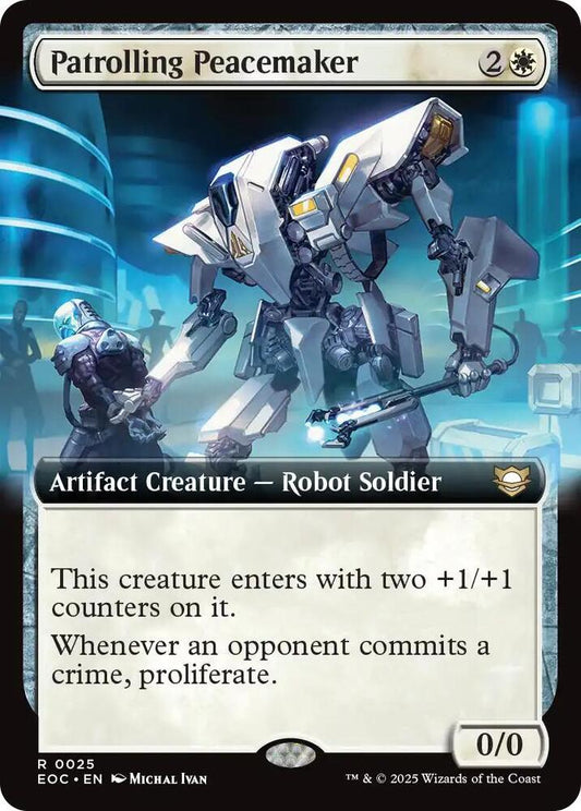 Patrolling Peacemaker (Extended Art) - Commander: Edge of Eternities - 25 - Normal