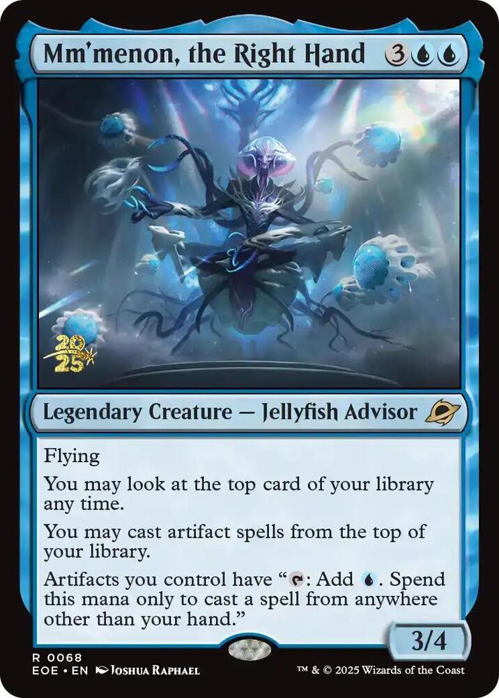 Mm'menon, the Right Hand - Prerelease Cards - 68 - Foil