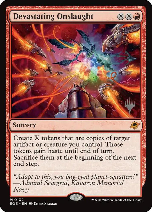 Devastating Onslaught - Promo Pack: Edge of Eternities - 132 - Normal