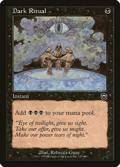 Dark Ritual - Mercadian Masques - 129