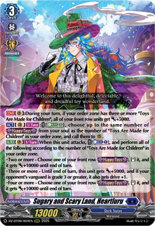 Sugary and Scary Land, Heartluru (RRR)