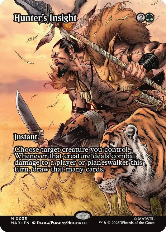 Hunter's Insight (Borderless) - Marvel Universe Eternal-Legal - 35 - Normal