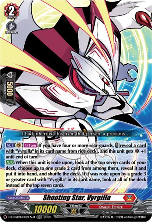 Shooting Star, Vyrgilla (TDR)