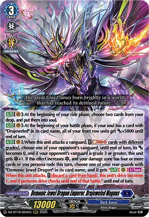 Demonic Jewel Dragon Emperor, Drajeweled Magnus (RRR)