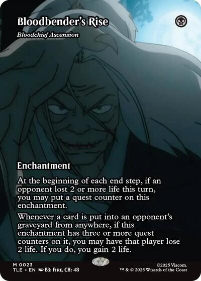 Bloodbender's Rise - Bloodchief Ascension (Borderless) - Avatar: The Last Airbender: Eternal-Legal - 23