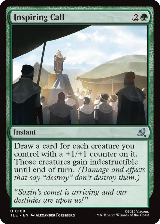 Inspiring Call - Avatar: The Last Airbender: Eternal-Legal - 168 - Foil