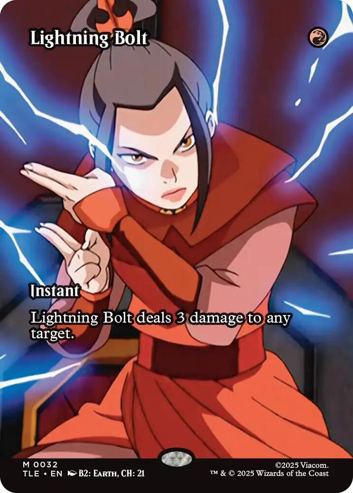 Lightning Bolt (Borderless) - Avatar: The Last Airbender: Eternal-Legal - 32 - Normal