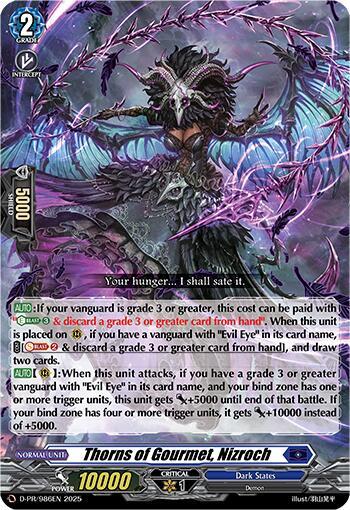 Thorns of Gourmet, Nizroch (Foil)