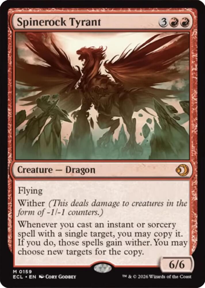 Spinerock Tyrant - Lorwyn Eclipsed - 159 - Normal