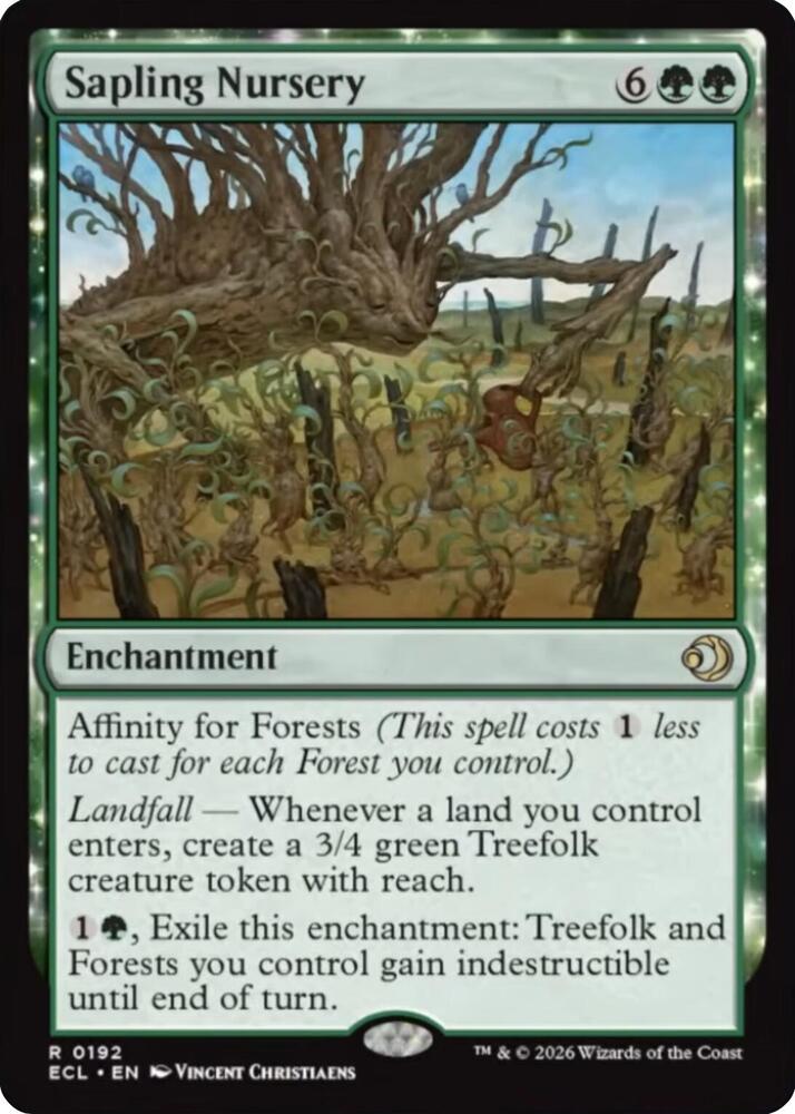 Sapling Nursery - Lorwyn Eclipsed - 192 - Normal