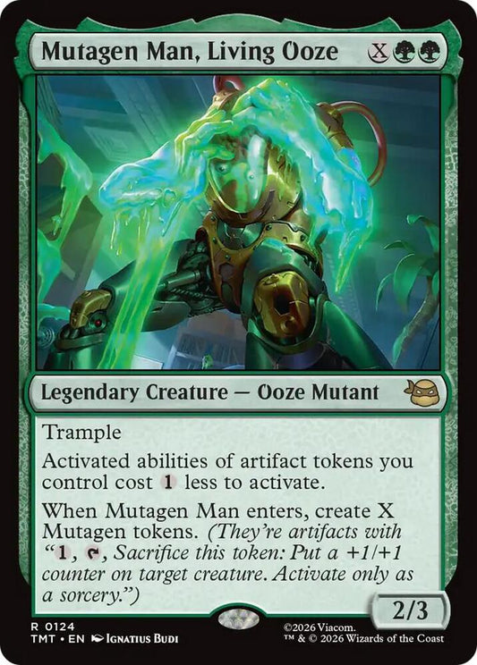 Mutagen Man, Living Ooze - Teenage Mutant Ninja Turtles - 124 - Normal