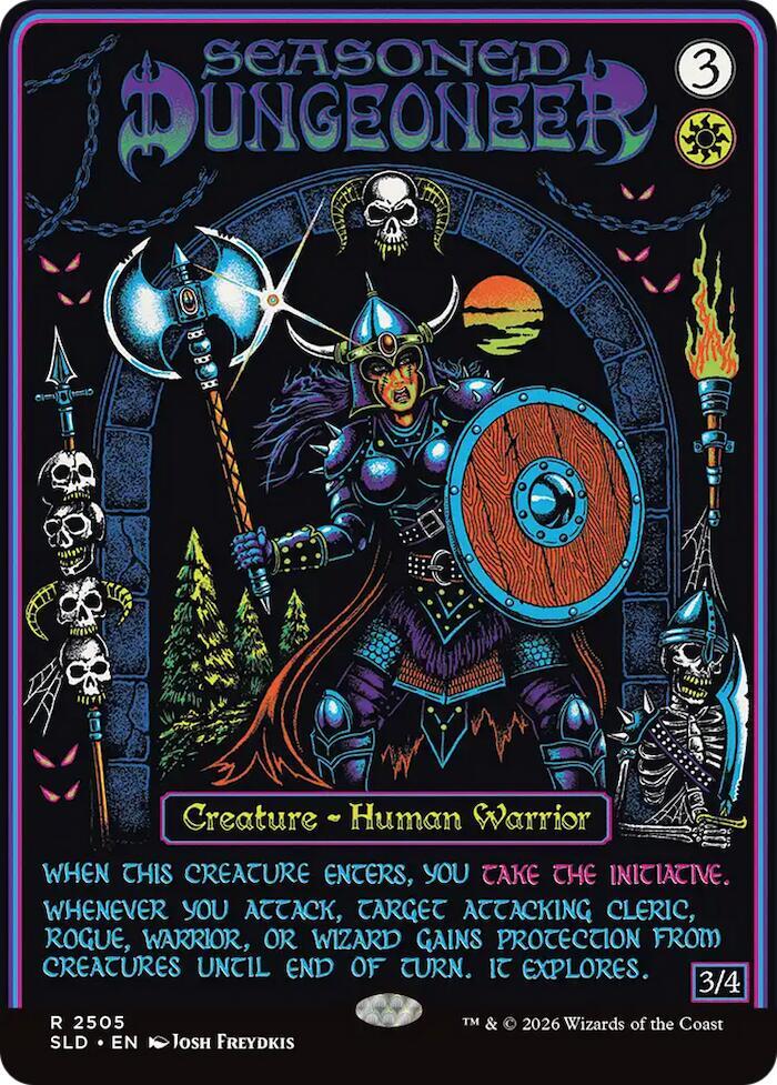 Seasoned Dungeoneer - Secret Lair Drop Series - 2505 - Foil