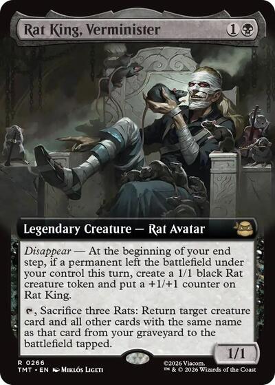 Rat King, Verminister (Extended Art) - Teenage Mutant Ninja Turtles - 266