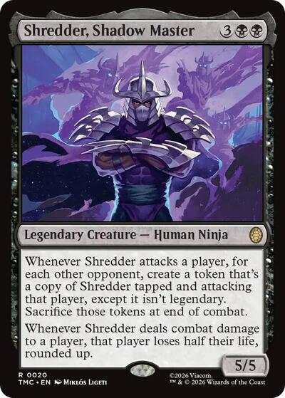 Shredder, Shadow Master - Commander: Teenage Mutant Ninja Turtles - 20